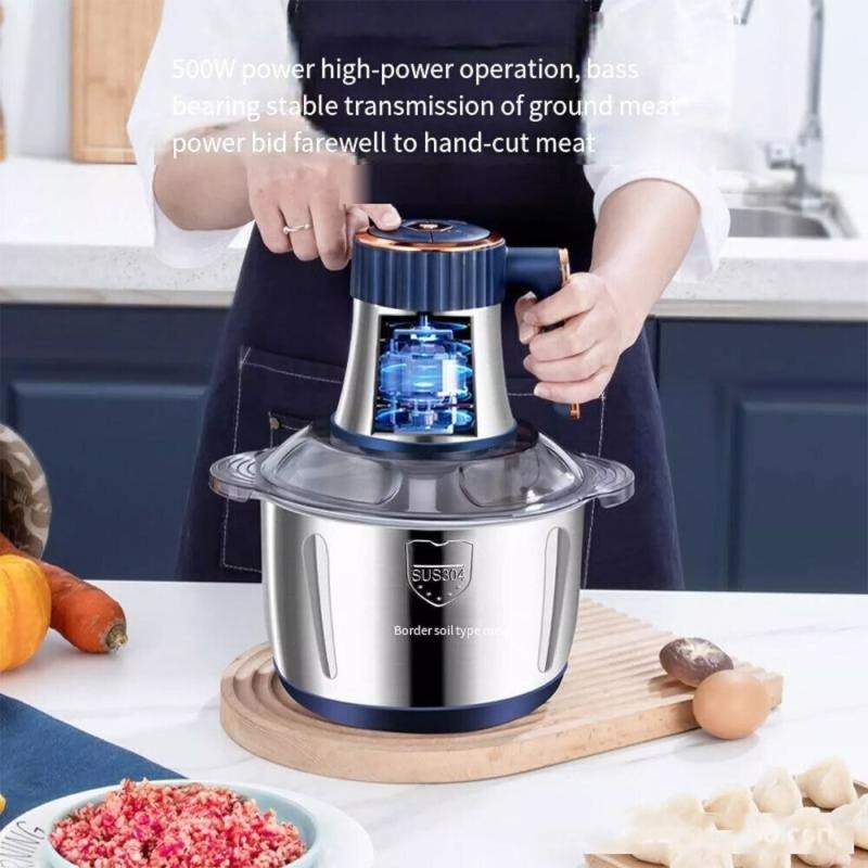 5L Electric Meat Grinder Mincer Mixer Blender Food Chopper Processor Blenders UK