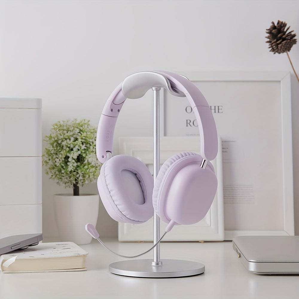 Over-ear Bluetooth Headphones With Microphone, Gaming Headphones, 15-hour Playback Time, High Sound Quality, Extendable And Foldable, Soft Memory Foam Ear Cups, Button Control, Suitable For Listening