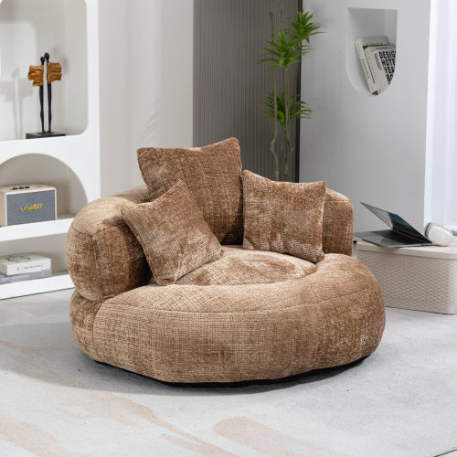 COOLMORE Lazy Sofa Durable Comfort Lounger  For Bedroom,Office