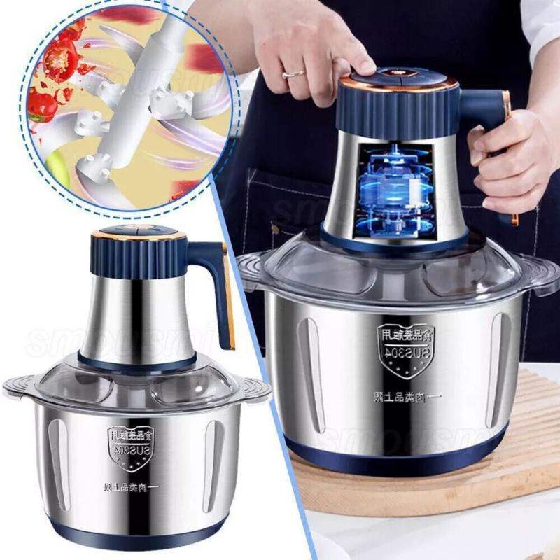 5L Electric Meat Grinder Mincer Mixer Blender Food Chopper Processor Blenders UK