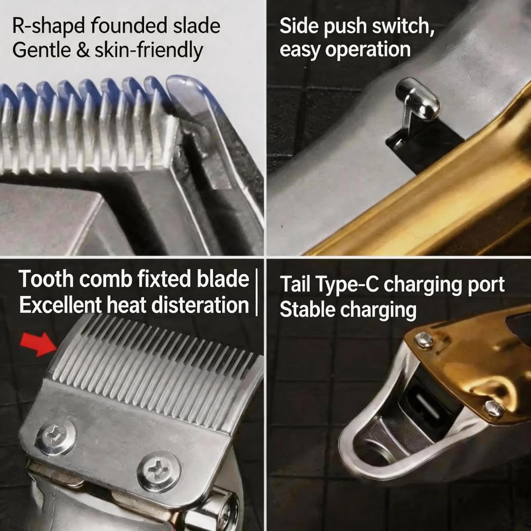 Hair Clippers for Men,Beard Trimmer for Men,Professional Electric Hair Clipper Set