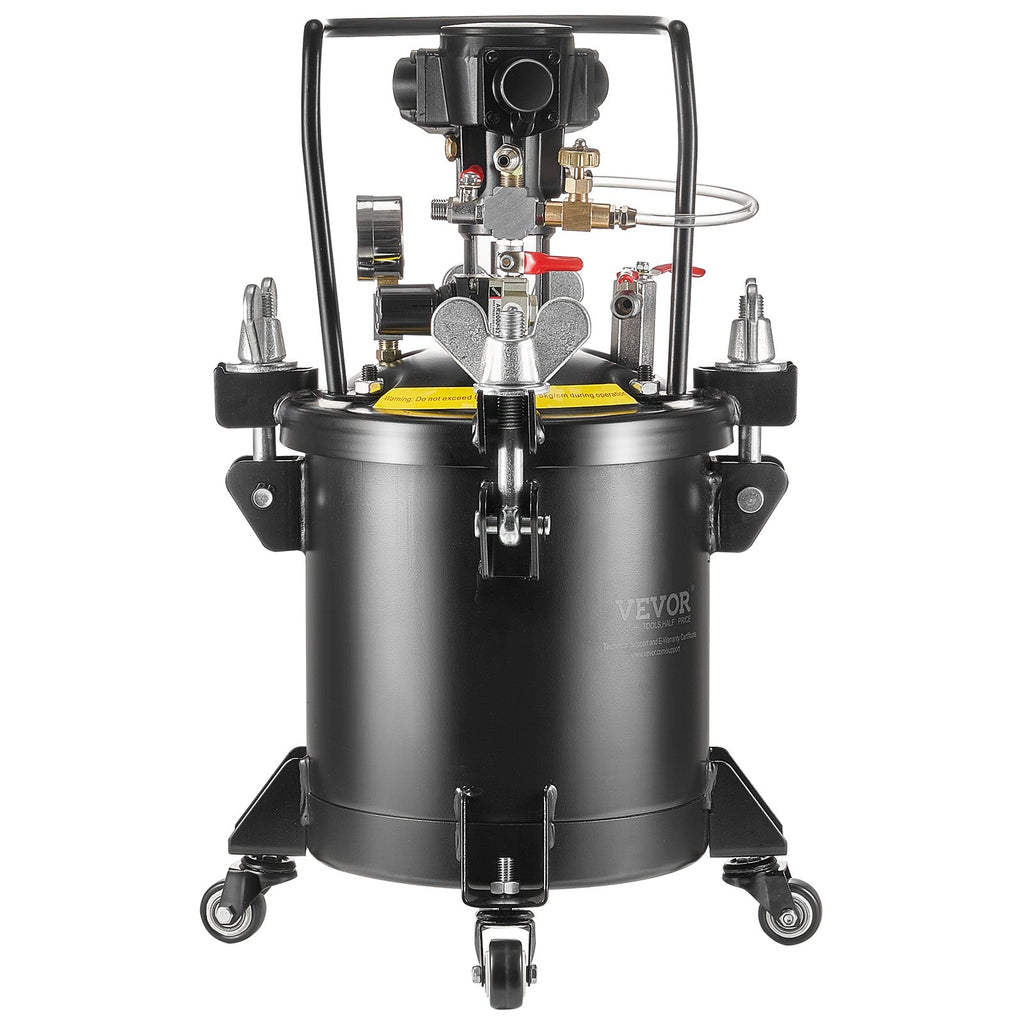 Spray Paint Pressure Pot, 10 L,2.5 Gal Fully Automatic Stirring Pressure Pot Tank