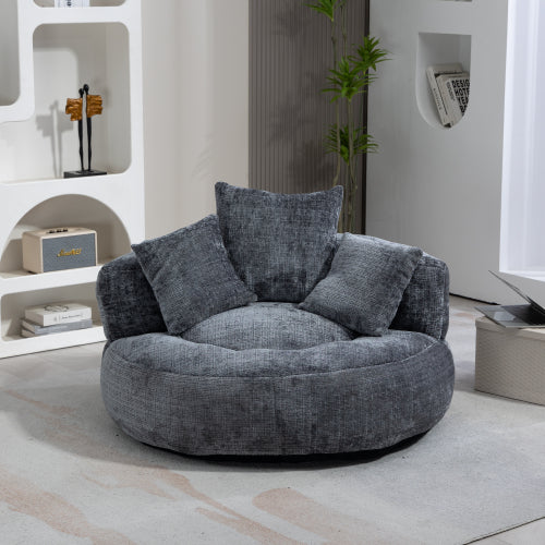 COOLMORE Lazy Sofa Durable Comfort Lounger  For Bedroom,Office