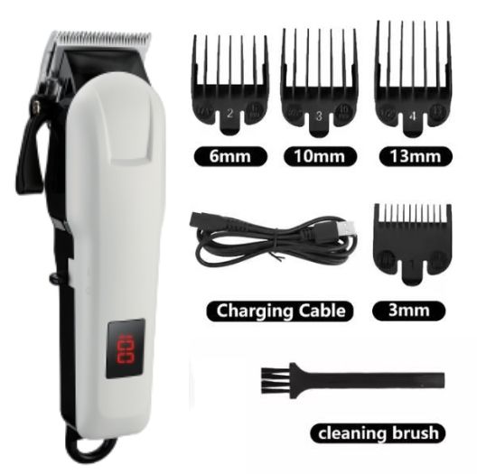 Professional Wireless Hair Trimmer for Men – Multi-Functional, USB, Stainless Steel