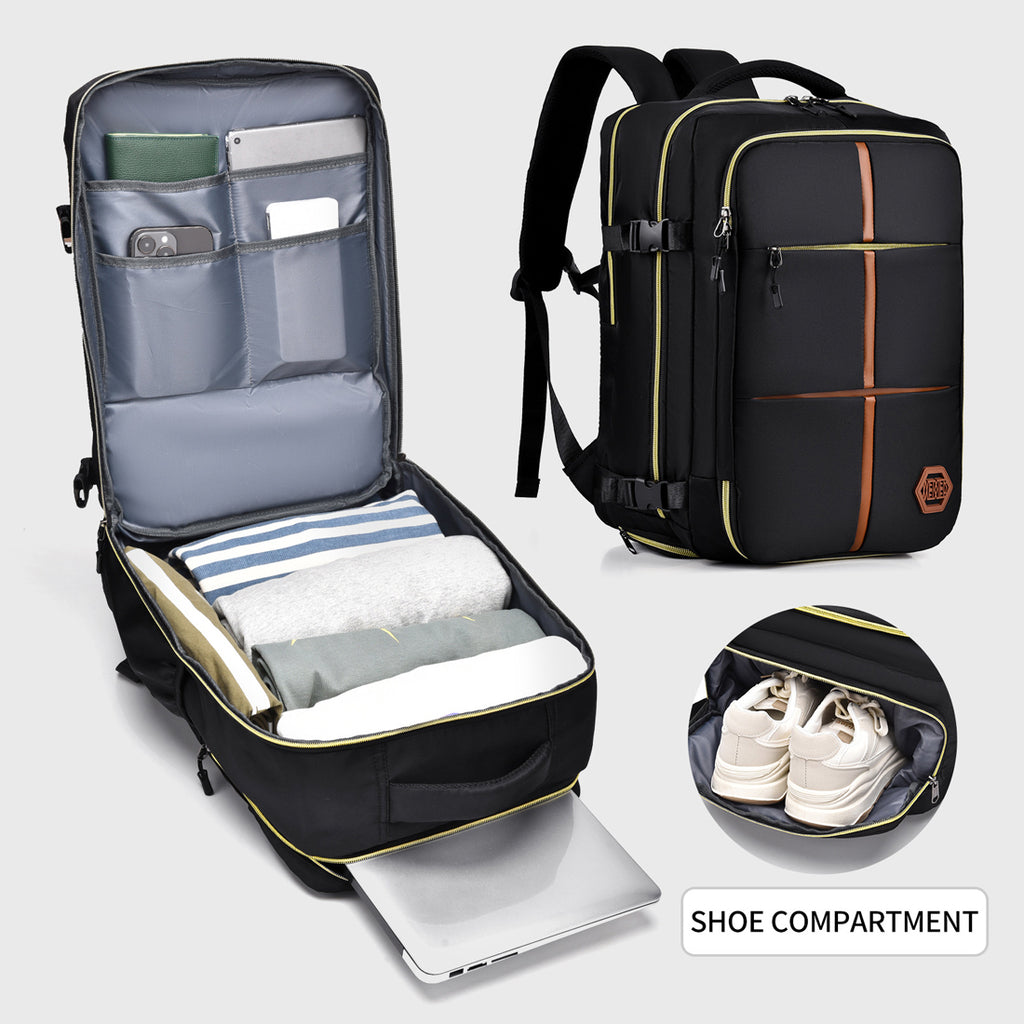 NEW Cabin Flight Bag Backpack 42X28X21cm Travel Rucksack Overnight Carry On Luggage UK